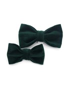 Mimi Green Bow Tie - Velveteen