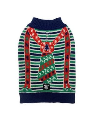 Holiday Tie Sweater