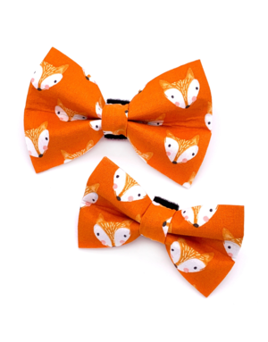 Winthrop Clothing Co. bow tie - Fox orange