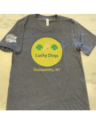 Lucky Dogs Logo t-shirt - heather navy