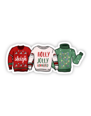 Big Moods decal - Holiday Sweater