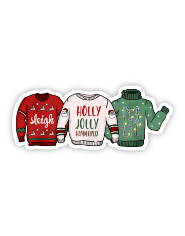 Big Moods decal - Holiday Sweater