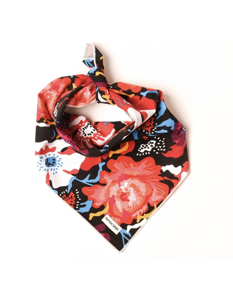 Kendall Wags bandana - Birdie Floral