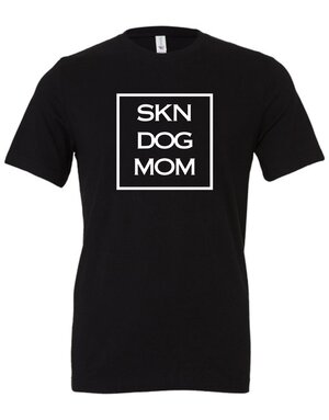 SKN DOG MOM t-shirt - black