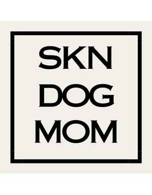 Sticker Mule decal - SKN DOG MOM