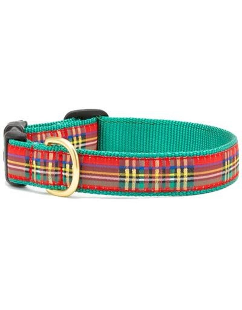 Up Country Christmas Sparkle Plaid collar