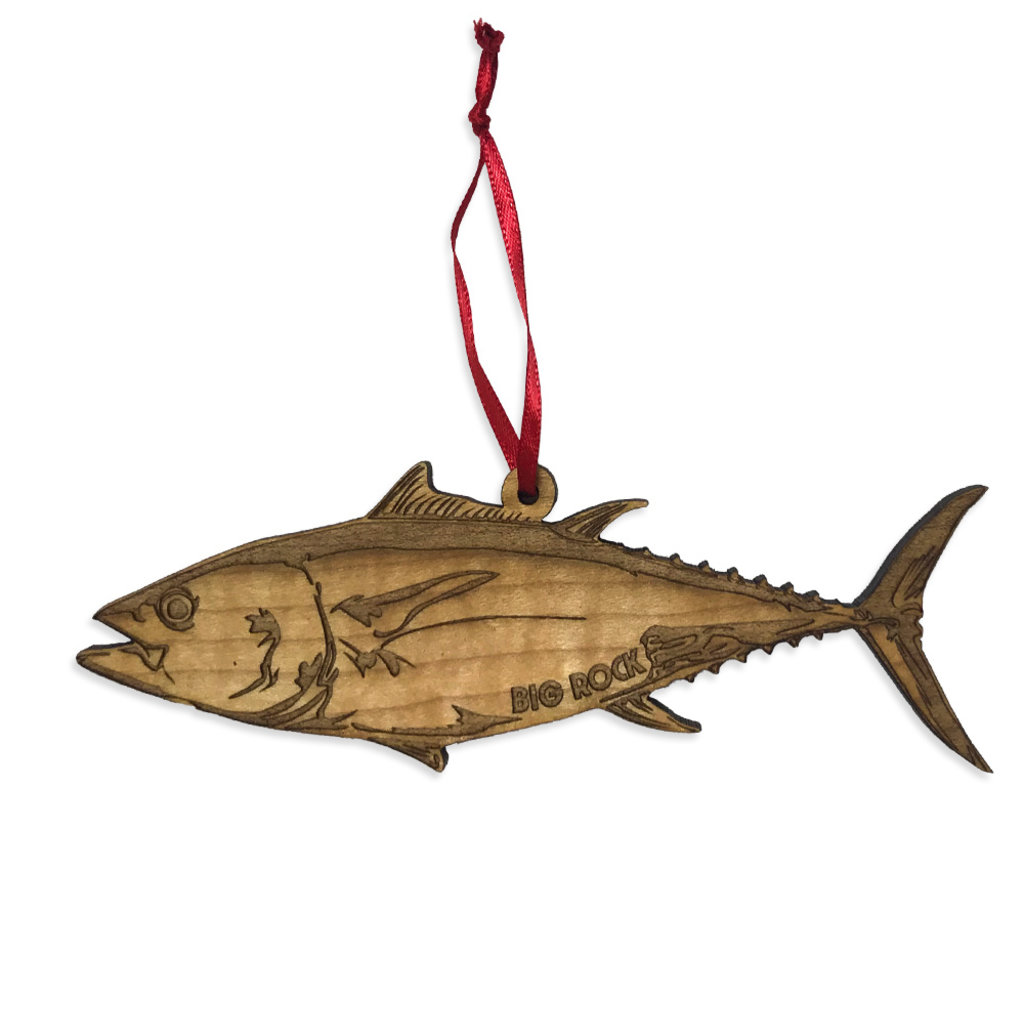 Big Rock Wood Ornament | Tuna