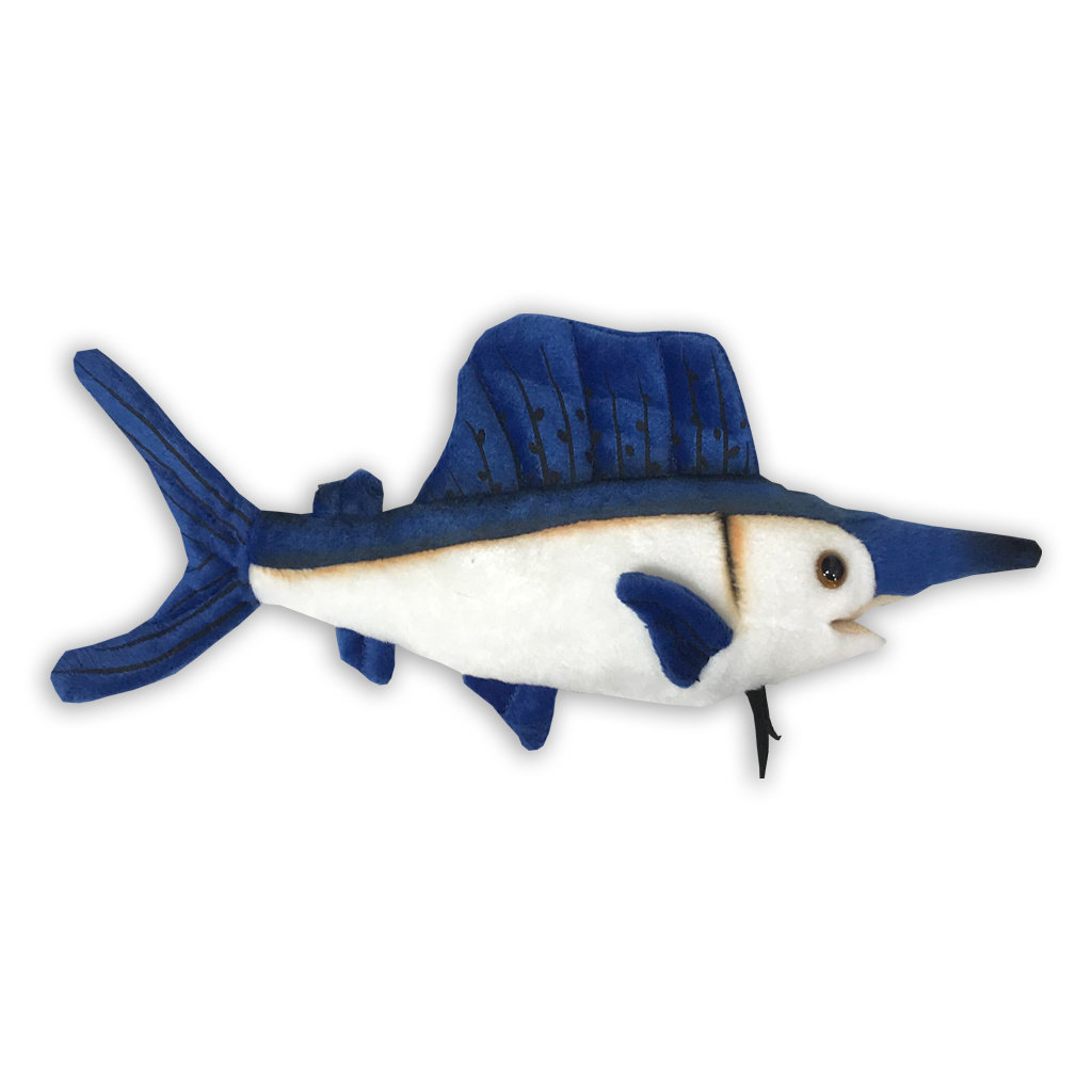 Gwinnett Stripers Mascot Factory Plush Fish