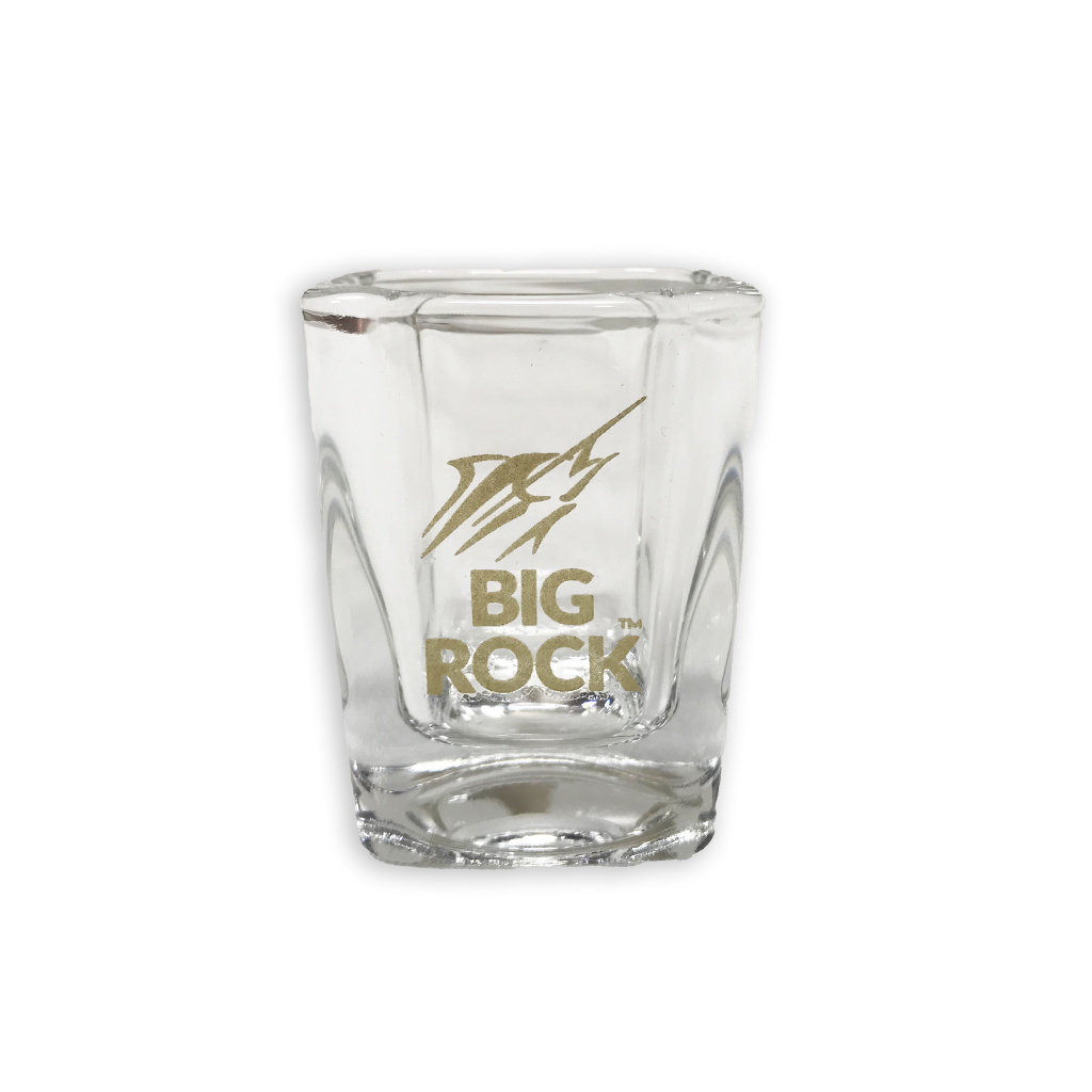 Big Rock Streak Square Shot Glass