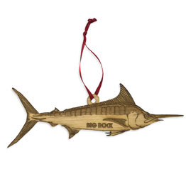 Big Rock Wood Ornament | Marlin