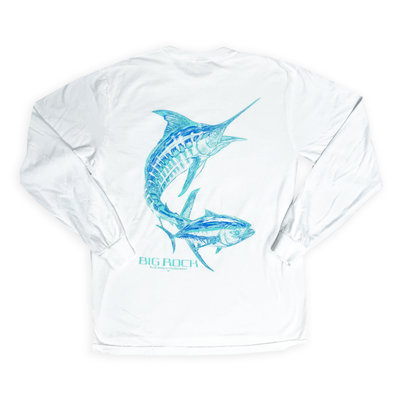 Big Rock Ghost  Marlin Long Sleeve T-Shirt (2 Colors)