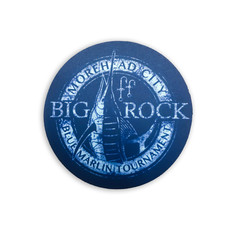 Big Rock Circle Banner Sticker
