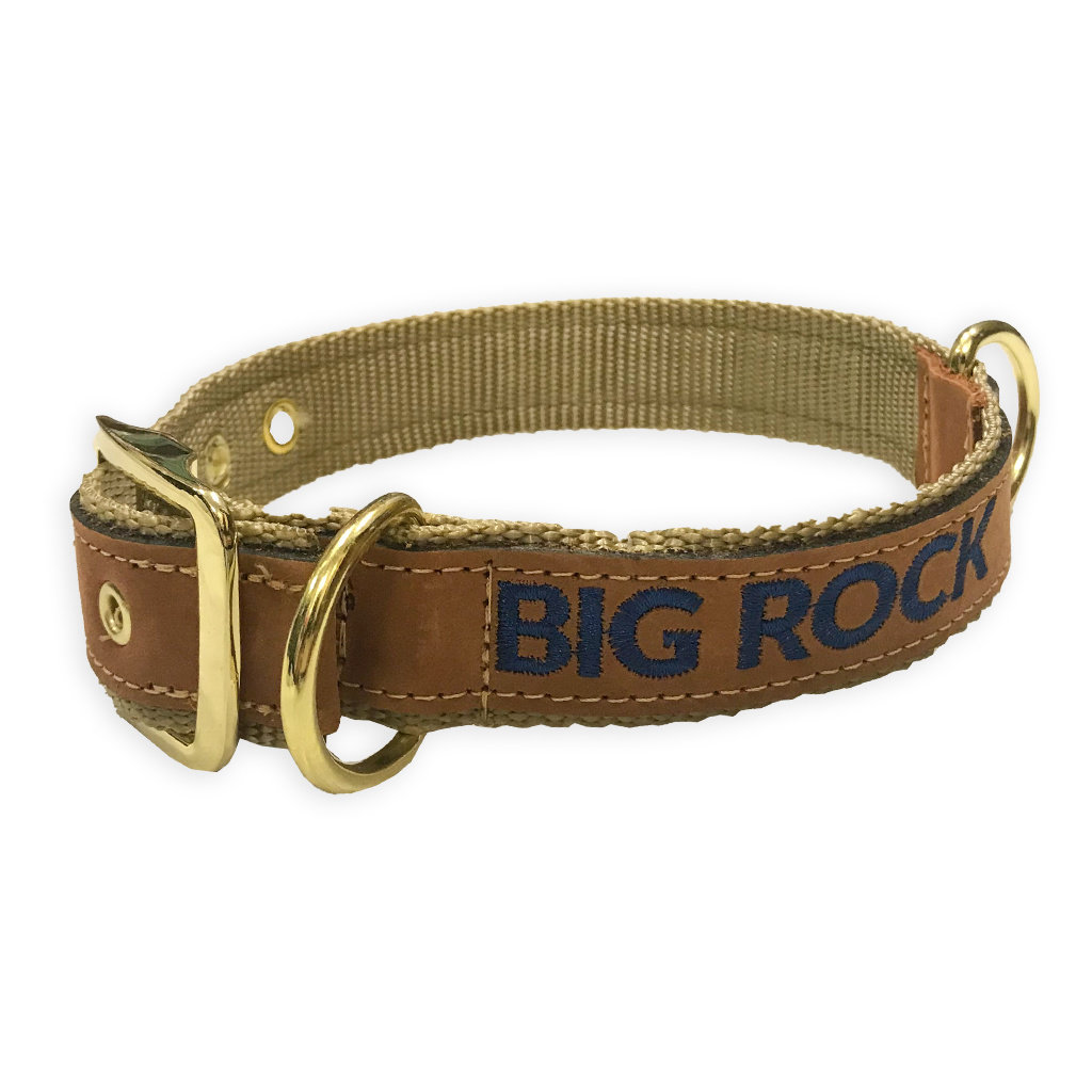 Big Rock Big Rock Leather Dog Collar