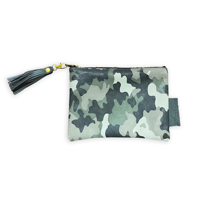 Big Rock BR Camo Leather Pouch