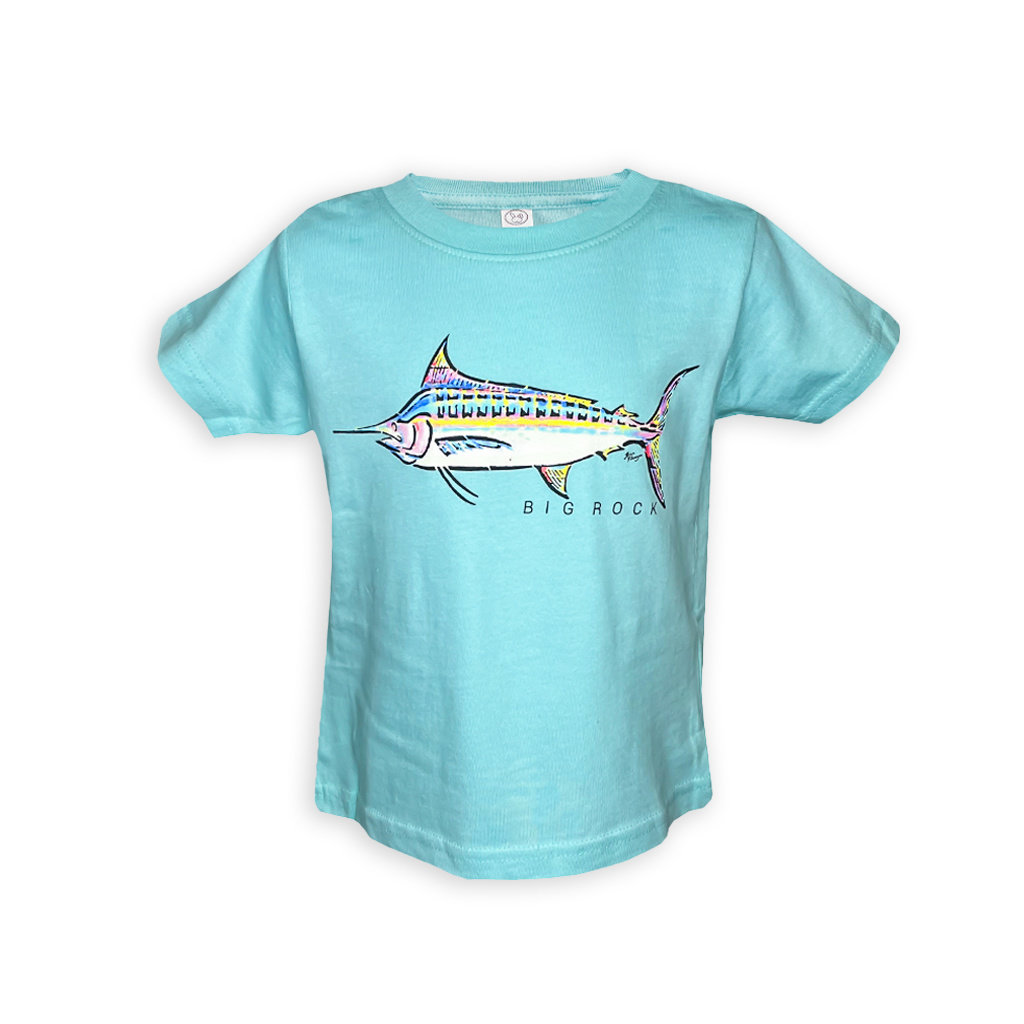 Big Rock Toddler Colorful Marlin T-Shirt