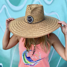 Big Rock Straw Heart Hat