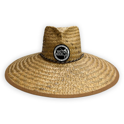 Big Rock Straw Heart Hat