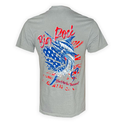 Big Rock American Marlin Short Sleeve T-Shirt (3 Colors)