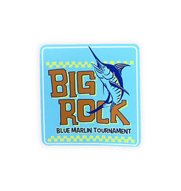 Big Rock Checker Marlin | Sticker