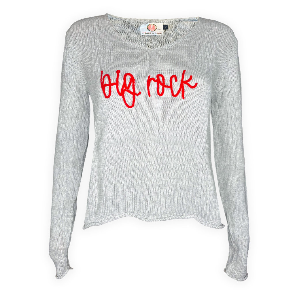 Big Rock Script Sweater