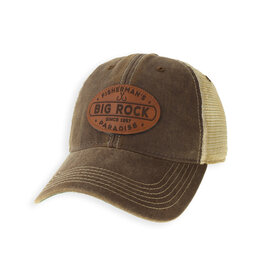 Big Rock Fisherman's Paradise Leather Patch Hat | 3 Colors