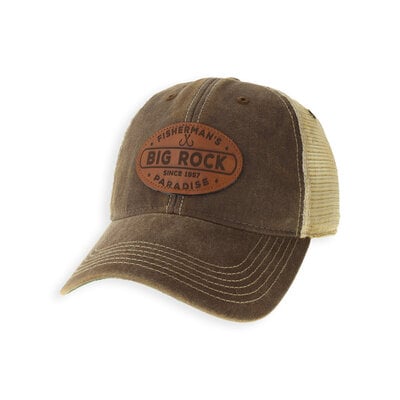 Big Rock Fisherman's Paradise Leather Patch Hat | 3 Colors