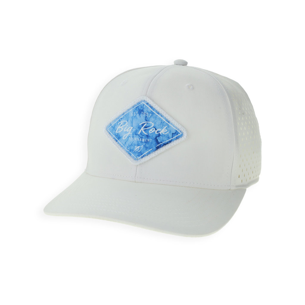 Big Rock Watercolor Diamond Trucker Hat