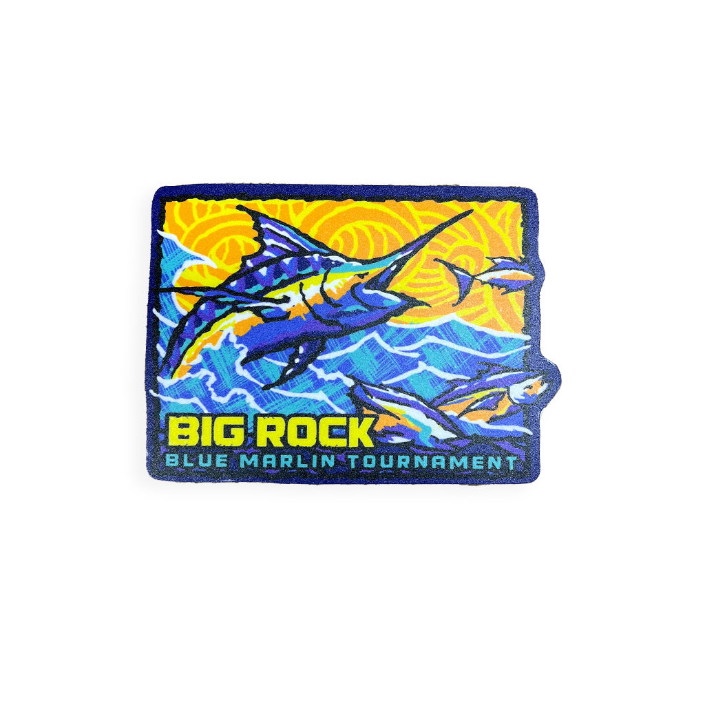 Big Rock Billfish Seas Sticker