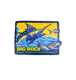 Big Rock Billfish Seas Sticker