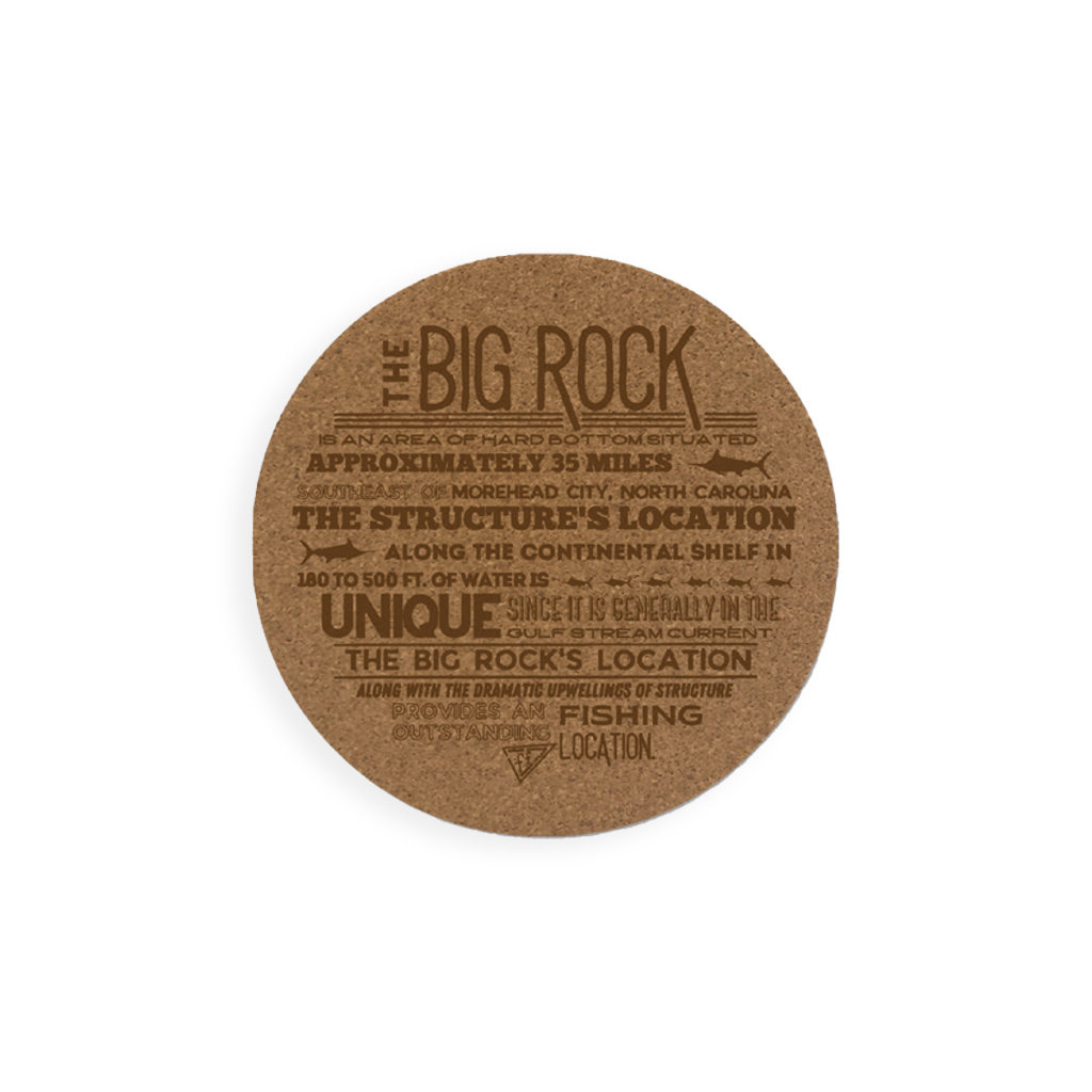 Big Rock Cork Coaster