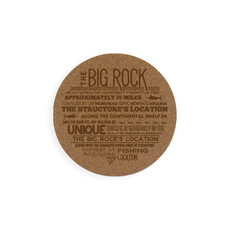 Big Rock Cork Coaster