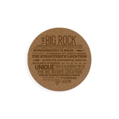 Big Rock Cork Coaster | 4 Designs