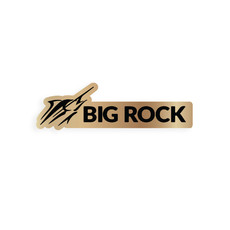 Big Rock Metallic Stickers