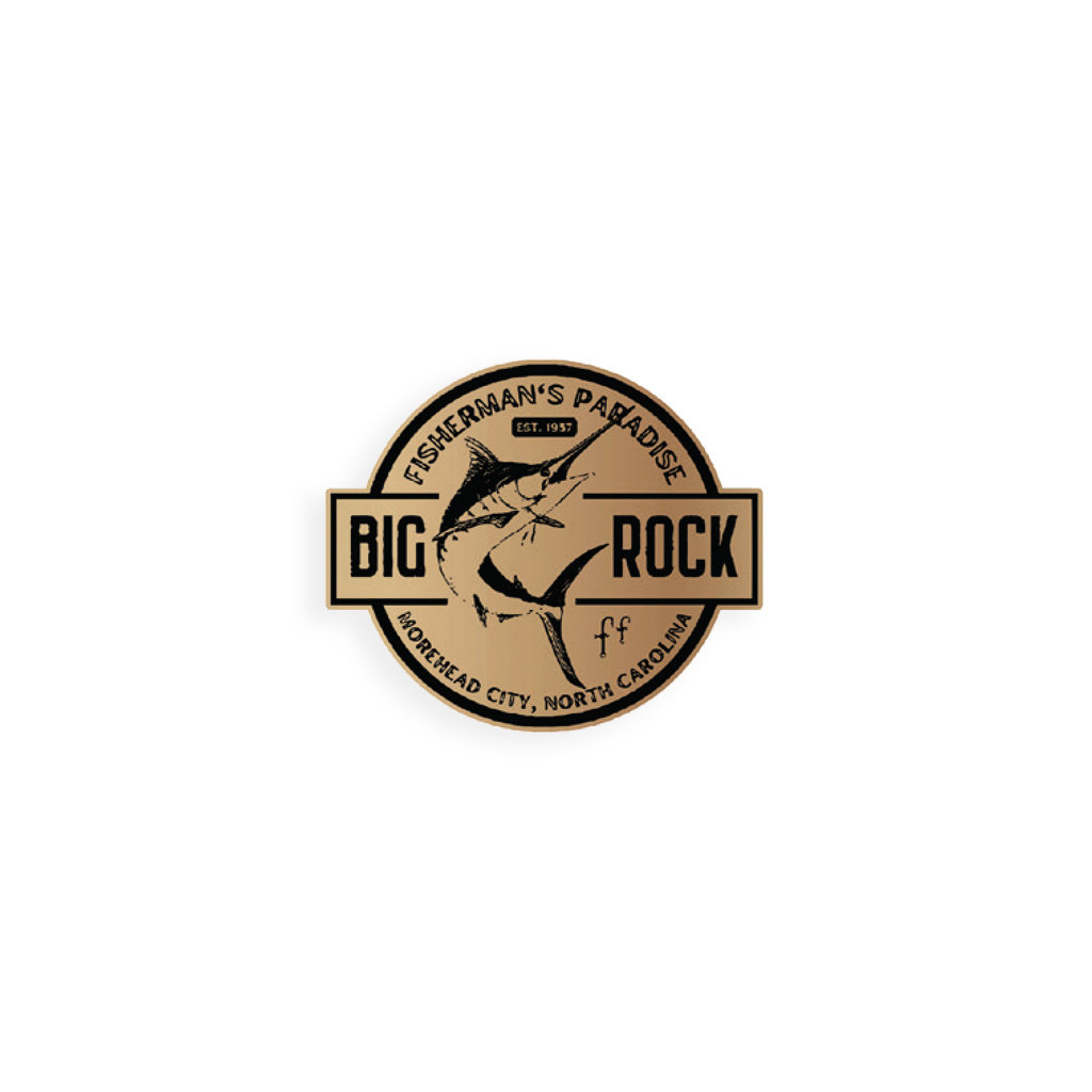 Big Rock Metallic Stickers