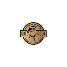 Big Rock Metallic Stickers