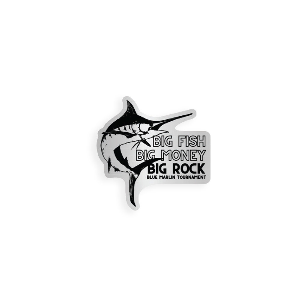 Big Rock Metallic Stickers