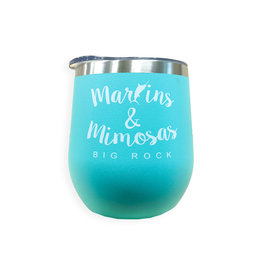 Big Rock Marlins & Mimosas Wine Tumbler | 2 Colors