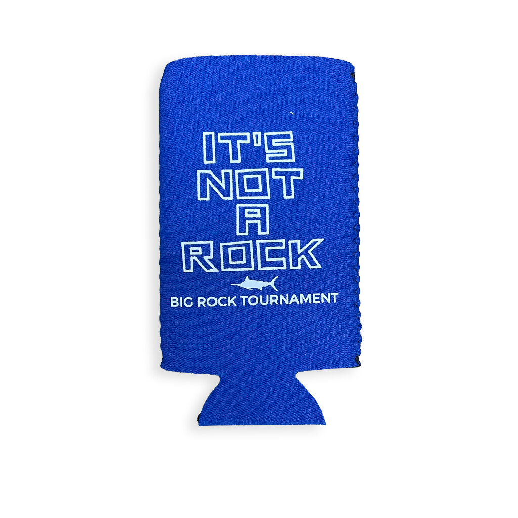 Big Rock It's Not A Rock Slim Can Koozie