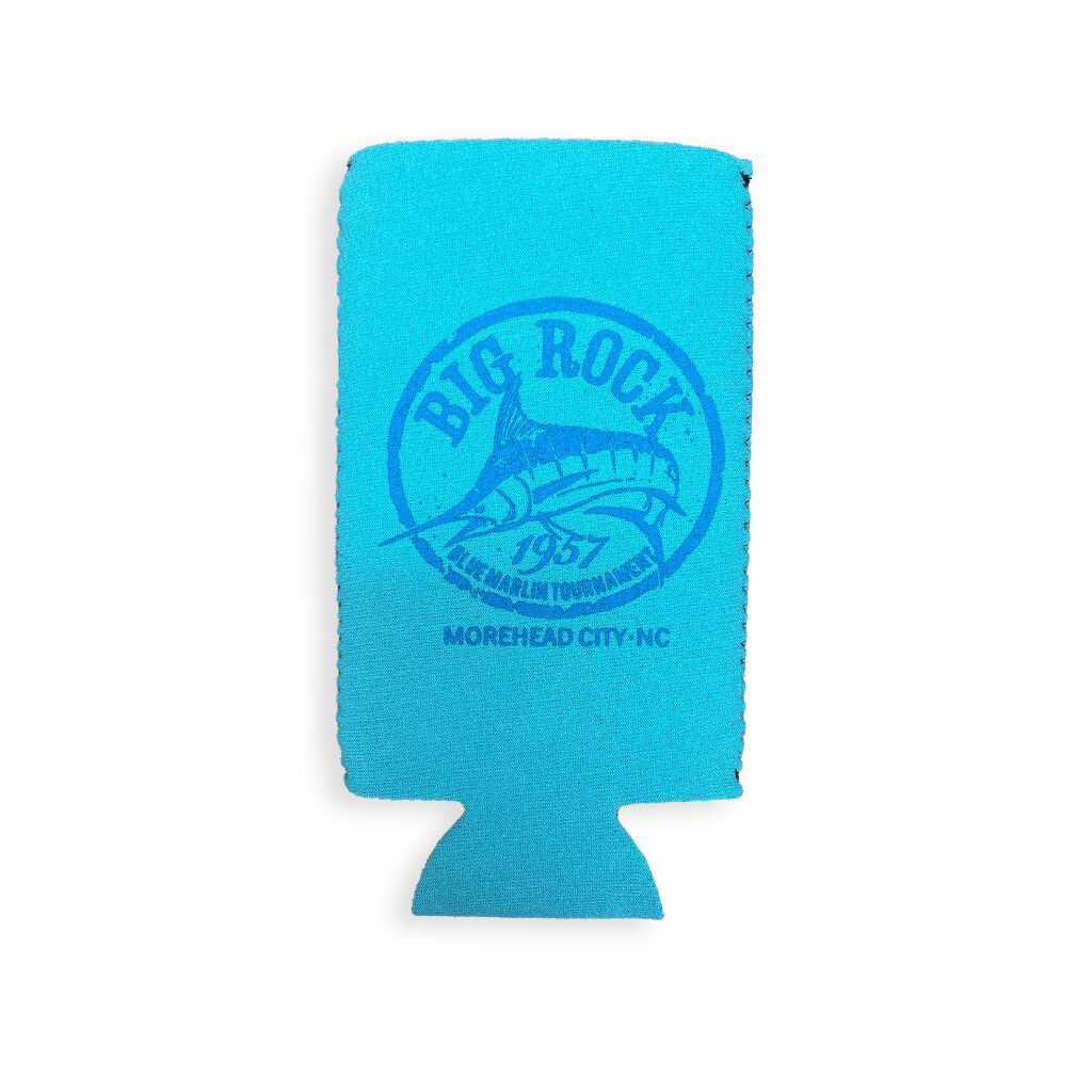 Big Rock Offset Circle Slim Can Koozie