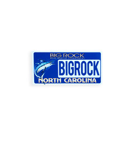 Big Rock Big Rock License Plate Sticker