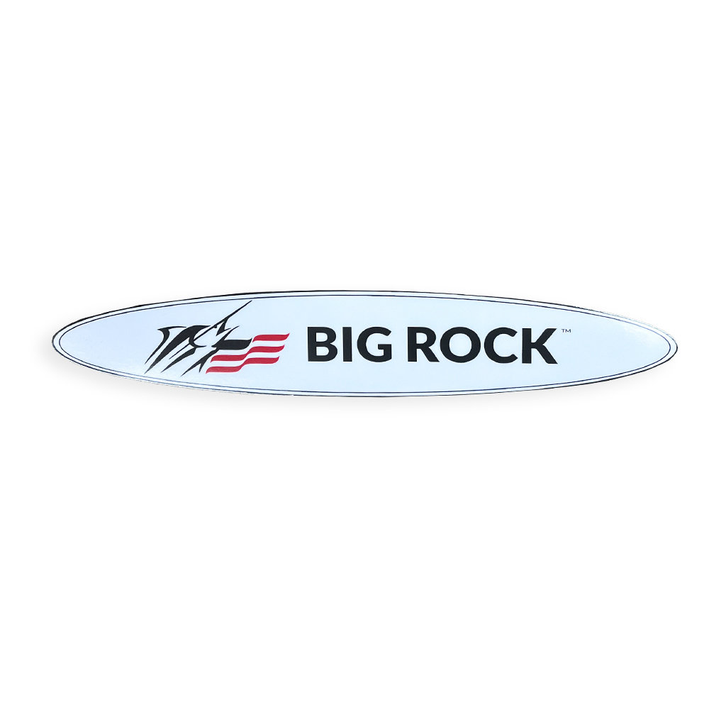 Big Rock Big Rock Big Hero Oval Sticker