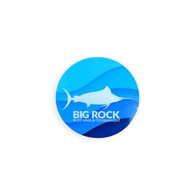 Big Rock Sea Swirl 3" Sticker