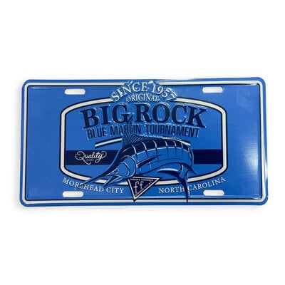 Big Rock Vintage Badge License Plate