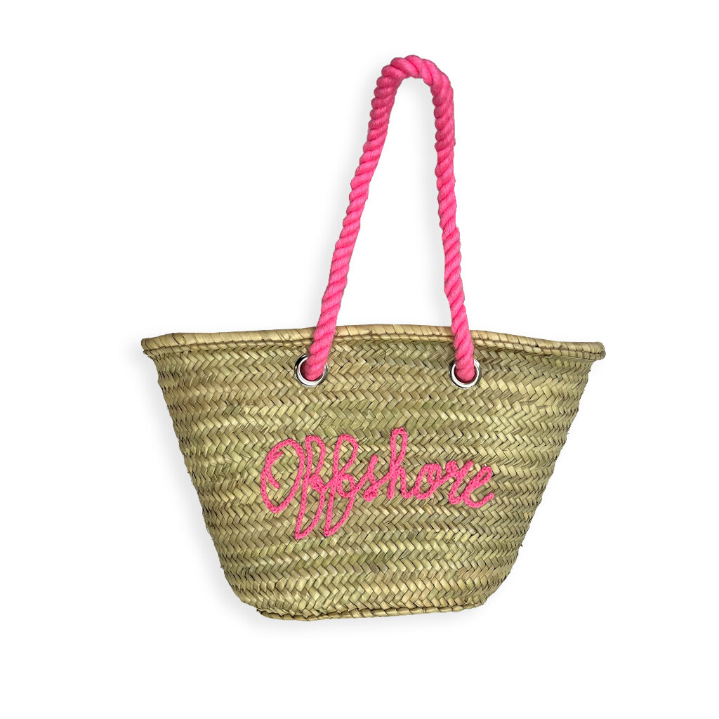 Big Rock Straw Tote