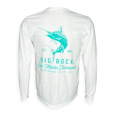 Big Rock Stencil Marlin Long Sleeve | 2 Colors