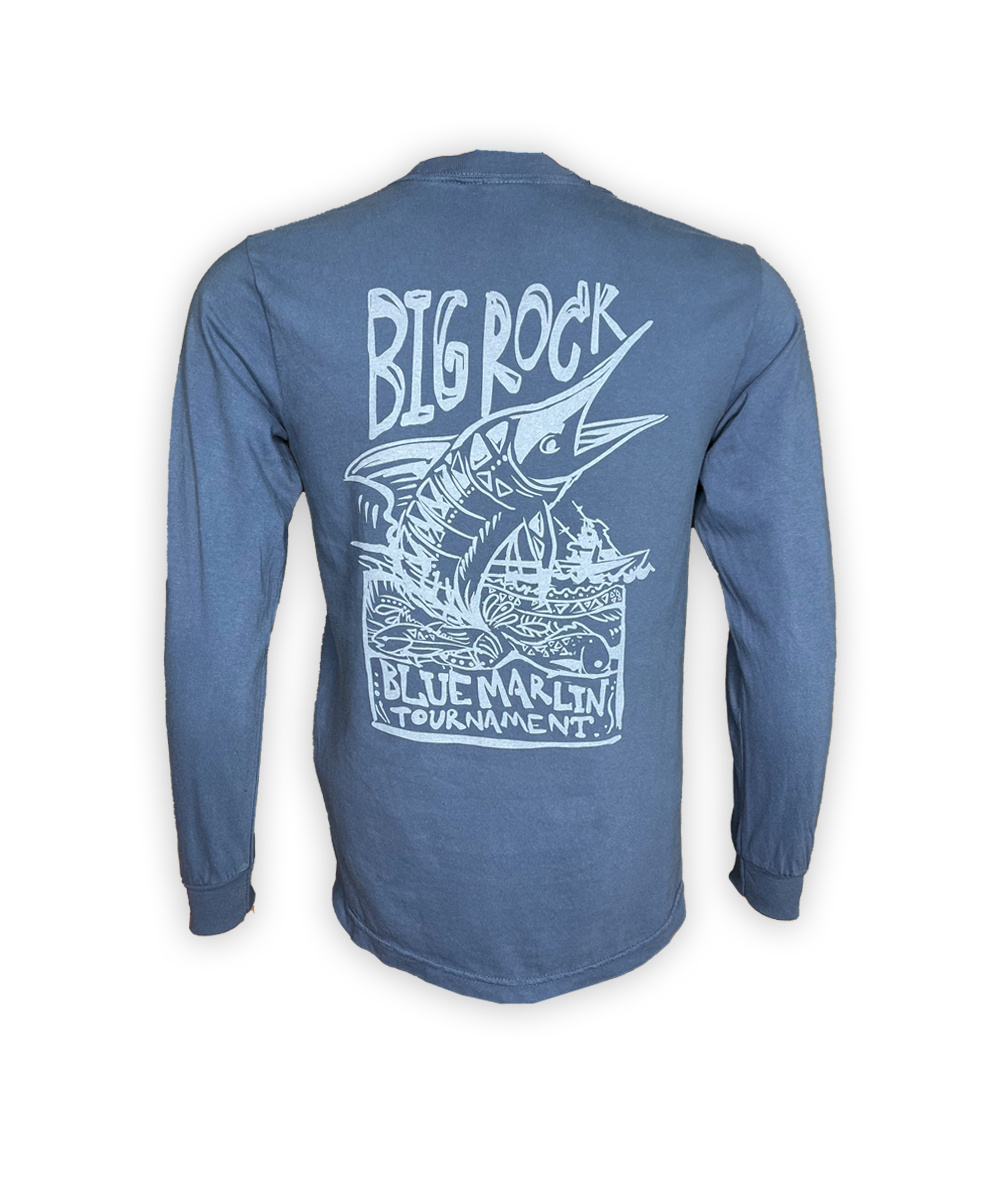 Playful Marlin Long Sleeve - The Big Rock Store