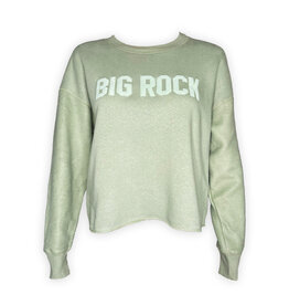 Big Rock Ladies Reverse Fleece Crewneck | 2 Colors