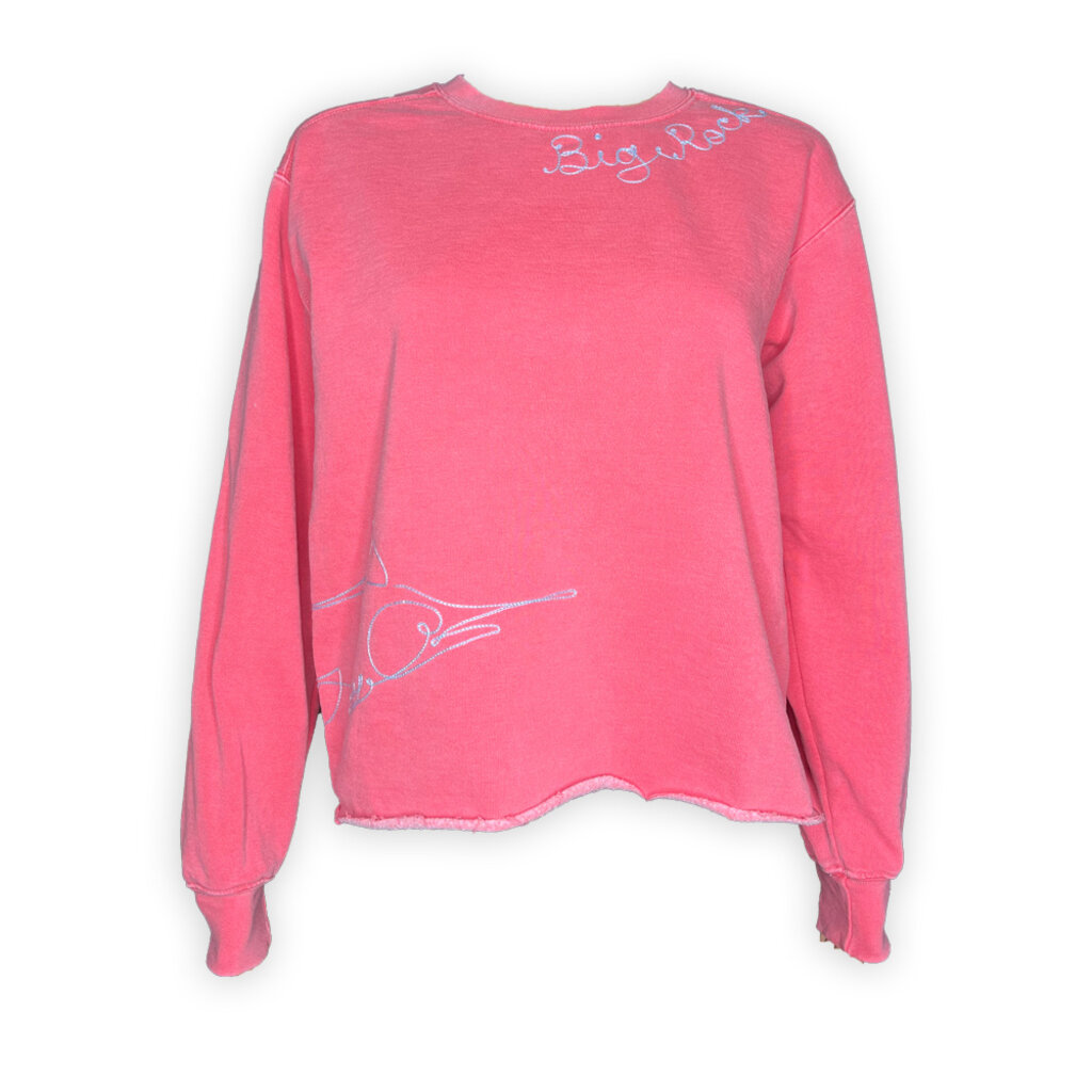 Big Rock Ladies Chainstitch Marlin Crewneck