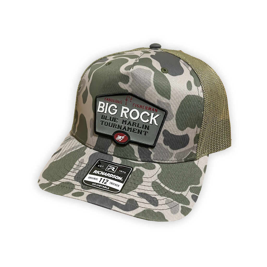 Big Rock Fabulous Fisherman Patch Trucker Hat