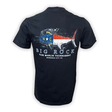 Big Rock NC Flag Silhouette Short Sleeve T-Shirt